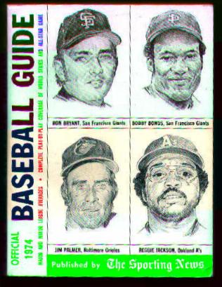 Offical Baseball Guide-Reggie Jackson Cover!