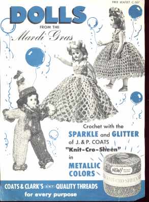 Crochet Dolls From the Mardi Gras 1954