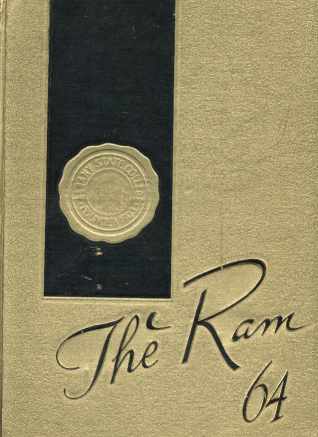 Albany State College GA 1964 The Ram Yrbook