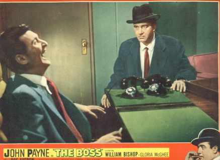 John Payne as The Boss 1956 United Artists #6