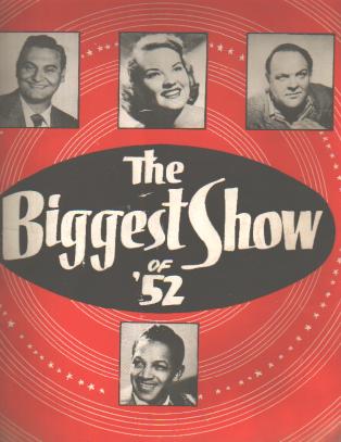 Patti Page The Biggest Show of 1952 Program
