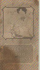 Universal Food Choppers Manual & Recipes 1900