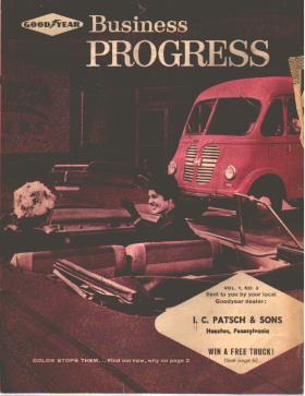 Goodyear Tires Business Progress 1959