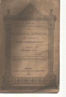 Evangelical Repository Sep 1850 Abolutionists