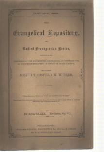 Evangelical Repository 1/1869 Relg & Politics