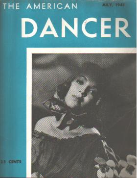 American Dancer 7/1941 Margo; Muriel Gray