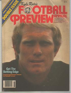 Terry Bradshaw 1979 Football Preview /annual