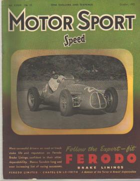 Motor Sport Speed 10/1952 Maserati Gonzalez