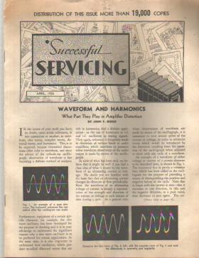 Successful Servicing 4/1936 Radio Waveform