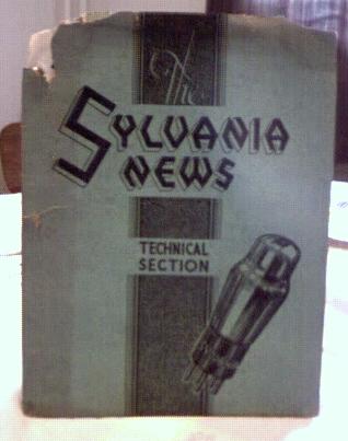 Sylvania News Technical v 4 #11 1939 w folder
