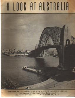 1959 A Look at Australia Great Photo Booklet