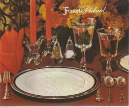 Fostoria Pickard Catalog 1960s? Beautiful NM