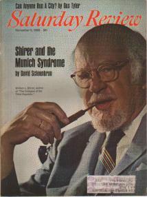 Saturday Review 11/8/69 Wm Shirer & Germany