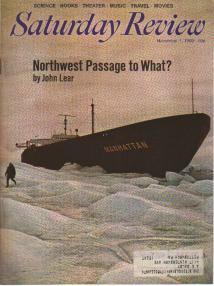 Saturday Review 11/1/69 USS Manhattan in ice