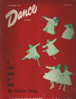 Dance Mag 12/1949 Jose Limon