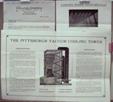 Railroad Cooling Tower Ad Set 1927 EA Lundy