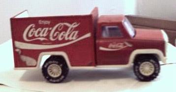 Coca-Cola Delivery Toy Truck 1950s Buddy L