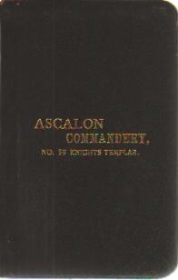 1904-5 Ascalon Commandery Knights Templar