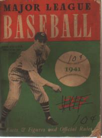1941 Major League Baseball Bob Feller Chicago