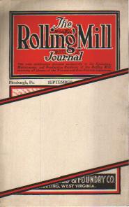 Rolling Mill Journal Rare Ad Postcard 1930s