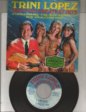 Fresca Promo Record Trini Lopez greatest hits