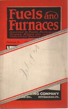 Fules & Furnaces Rare Ad Postcard 1930s VG