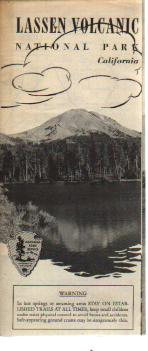 Lassen Volcanic National Park CA 1953