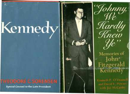 John F Kennedy 2 great books 1965 & 1972