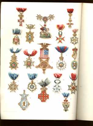 Beautiful color Badges & Decorations 1896