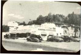 Photo Business Card Travelers DriveIn 1940s