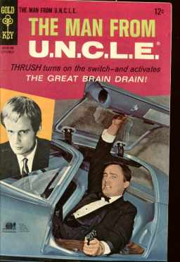 Man from UNCLE comic Great Brain Drain