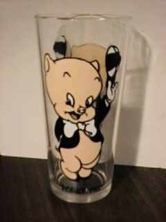 Porky Pig 6.25" Glass Pepsi Collector Series