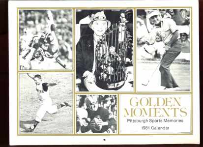 Great Photo Sports Calendar 1981 Pittsburgh