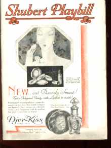 Beautiful Shubert Playbill 1928 great ads