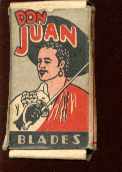 Don Juan Razor Blade Package 1940s?