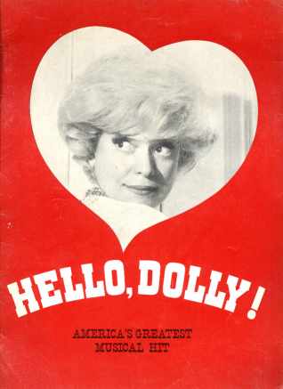Hello Dolly Carol Channing 1960s? program