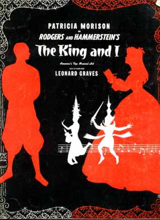 Patricia Morison The King & I 1950s? program