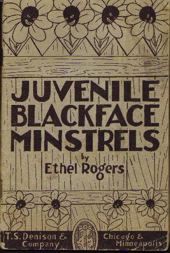 1945, Juvenile Blackface Minstrels, booklet