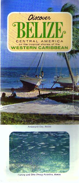 Belize color brochure, ca. 1970s