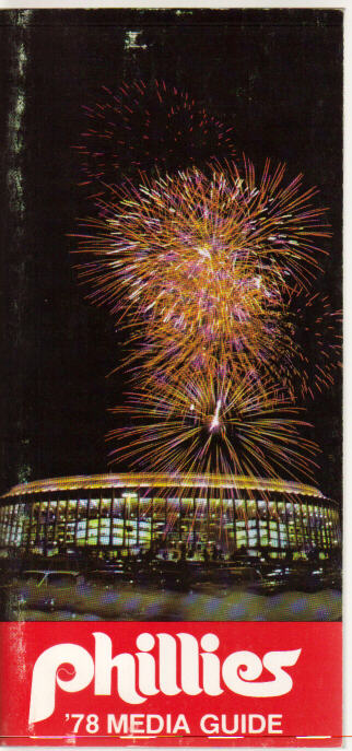 Stadium fireworks Cover Phillies 1978 Media