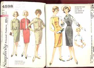 Beautiful 1959 Designer Suit & Dress/Size 12