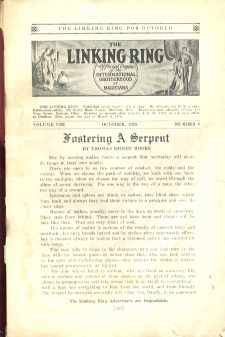 The Linking Ring October 1928 Great Tricks