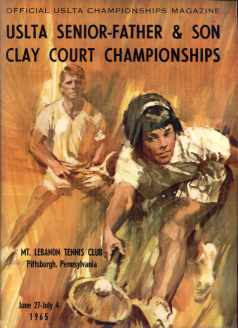 USLTA Championships Magazine 1965 BJ King