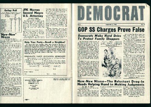 The Democrat-9/4/61-New Nixon, Negro US Atty.