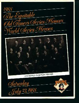 1988 Honor of World Series Heroes