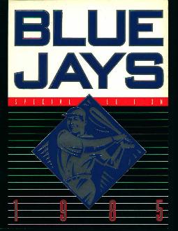 1985 Blue Jays Scorebook!