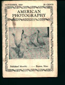 American Photography- November 1929