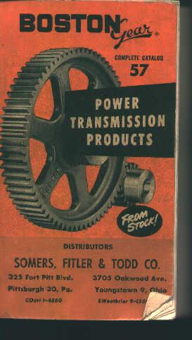 Boston Gear Power Transmission Products 57!