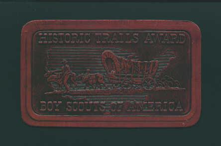 Historic Trails Award=This is Made of Leather