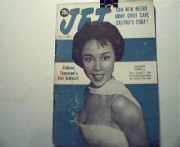 JET-12/3/59-Diahann Carroll, Negro Army Chief